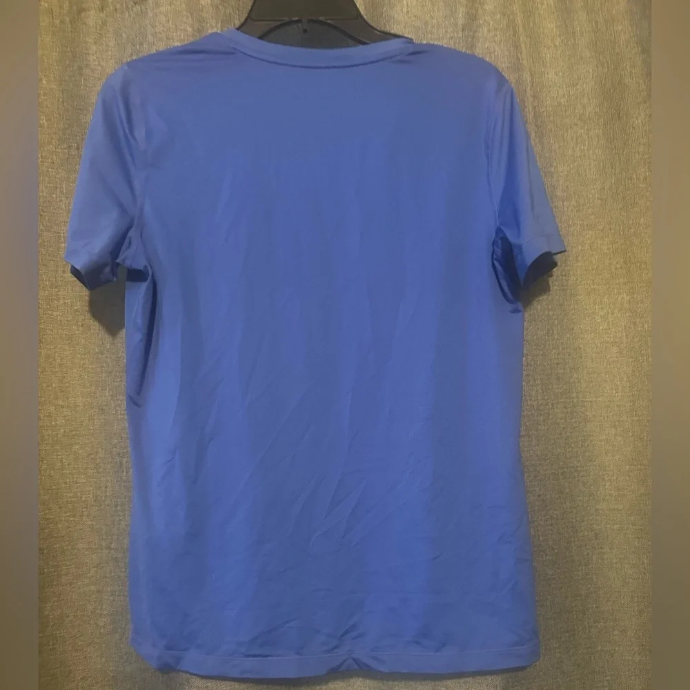 Nike Women's Short Sleeve Blue Tee - Picture 4 of 4